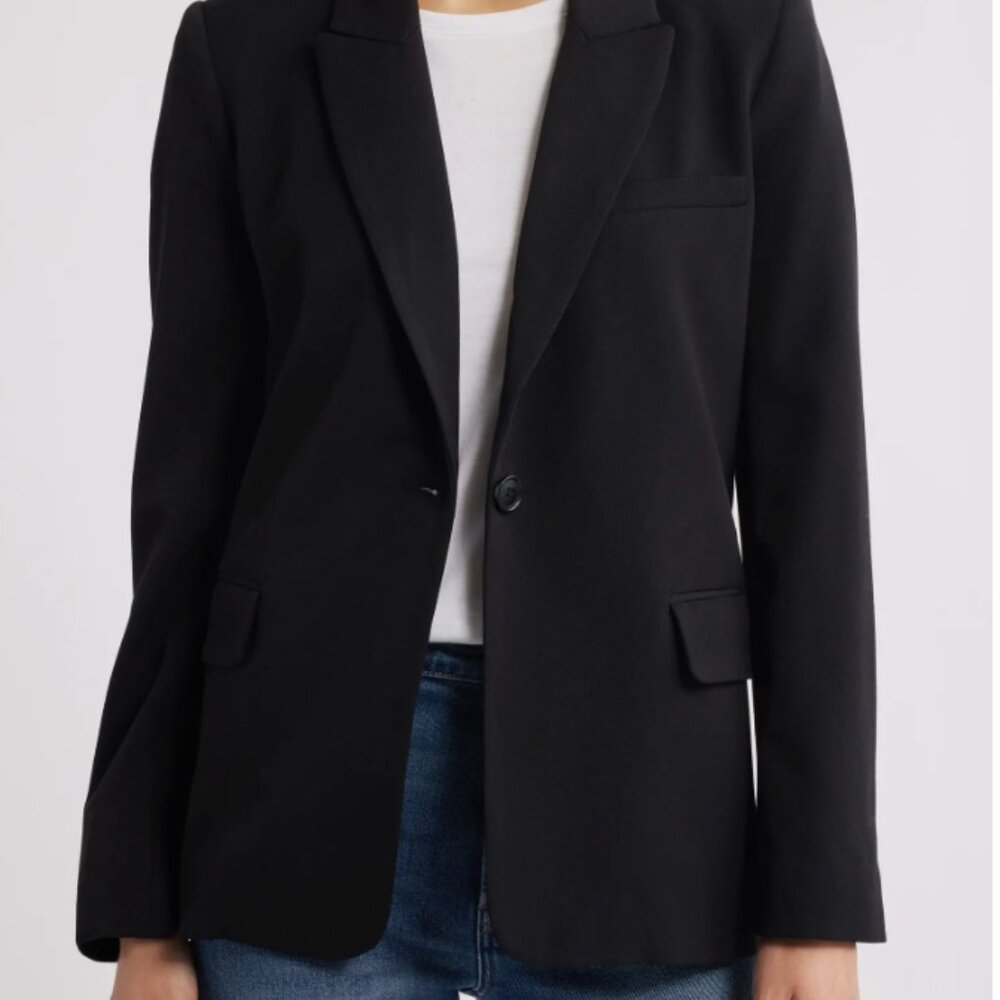 Halogen Black Blazer Jacket